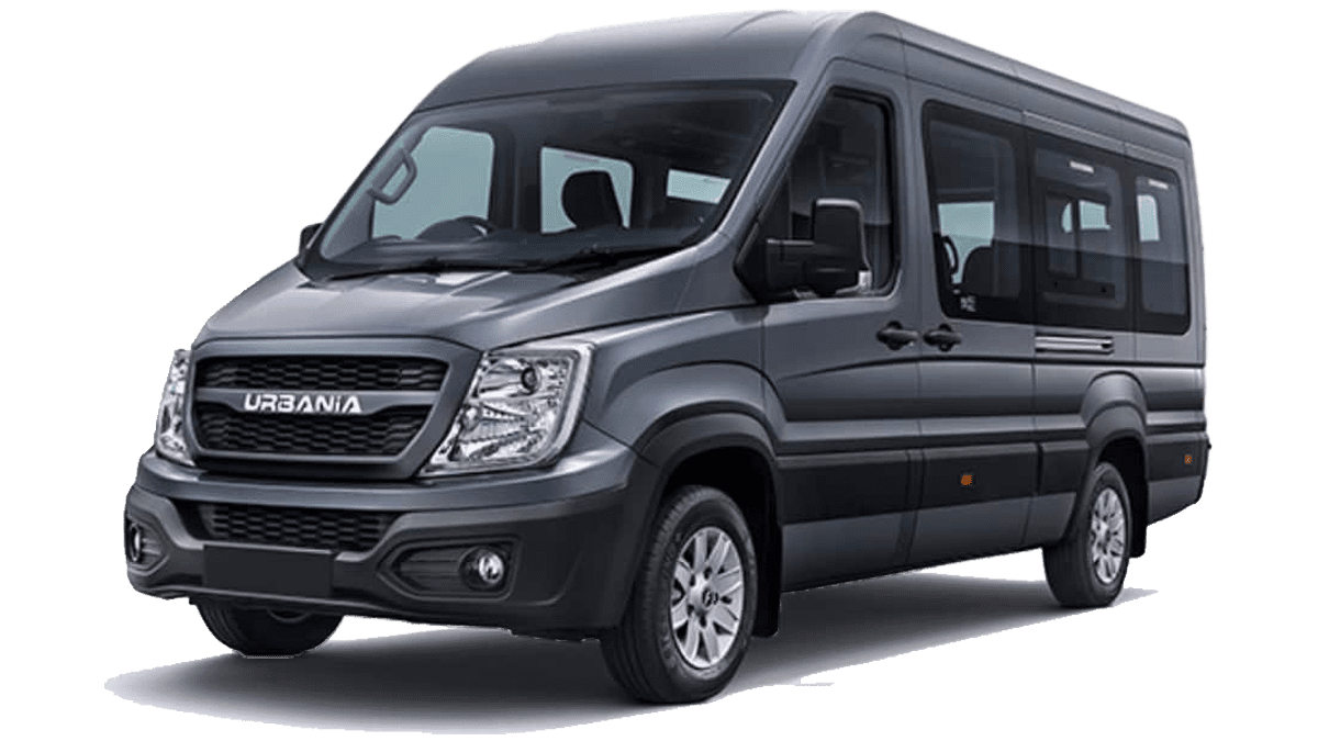 Luxury Urbania van rental in Kerala